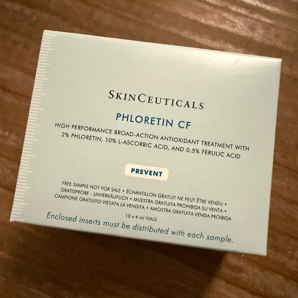 NEW SkinCeuticals Phloretin CF®with Ferulic Acid Sample Pack of 10 x 4ml VIALS